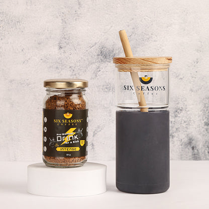 Feel Good Tumbler Combo (Six Seasons Tumbler +  Instant Coffee)