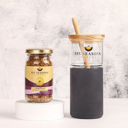 Feel Good Tumbler Combo (Six Seasons Tumbler +  Instant Coffee)