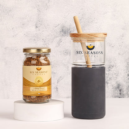 Feel Good Tumbler Combo (Six Seasons Tumbler +  Instant Coffee)