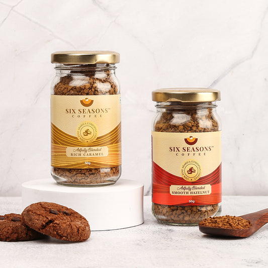 Starter Combo Of Two (Smooth Hazelnut + Rich Caramel) 50g