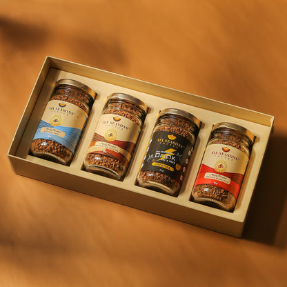 Luxury Coffee Gift Box - Pack of 4 x 50g