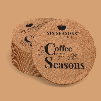 Six Seasons Coffee Coasters Pack of 2